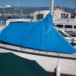 Bâche de protection sur mesure pour bateau